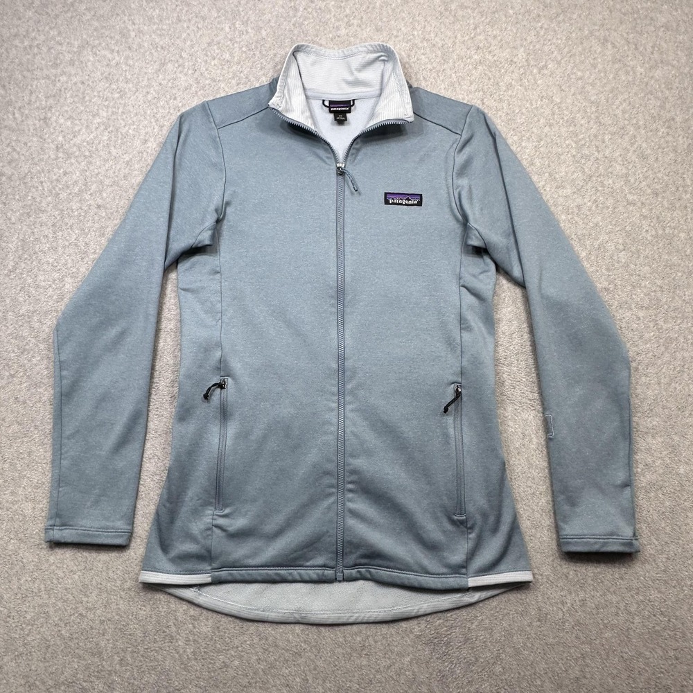 Patagonia R1 Daily Jacket Womens XS Blue Fleece Lined Full Zip Stretch 2023